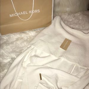 Brand NEW Micheal Kors off shoulder sweater